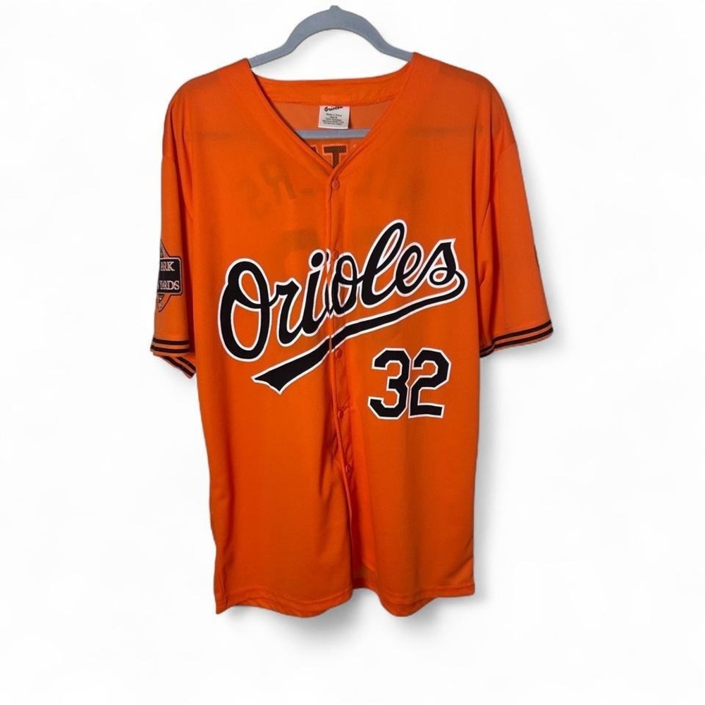 Orange Baltimore Orioles baseball jersey Size XL #MLB #baseball